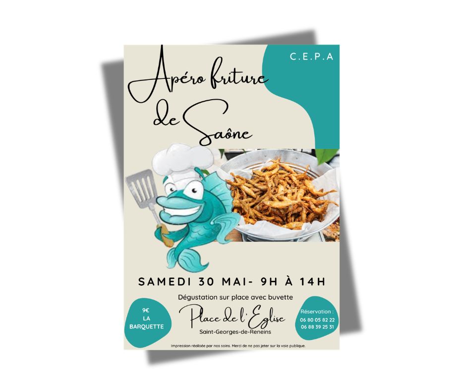 En savoir plus sur Apéro friture de Saône