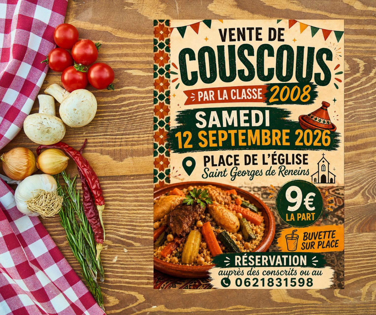 En savoir plus sur 🥘 Vente de couscous